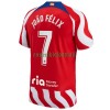 Maillot de Supporter Atlético Madrid Joao Felix 7 Domicile 2022-23 Pour Homme